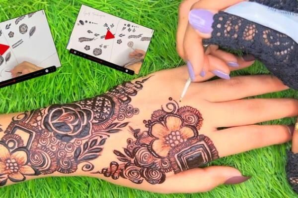 Online Course Certified Mehndi Artist/Henna Designer